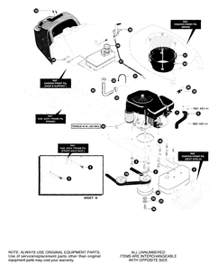 Part Location Diagram of 95324 Murray PLENUM